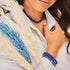 Sapphire | .925 Sterling Silver | Firefly Glass Wrap